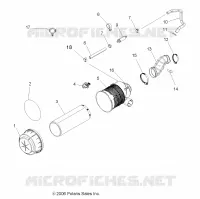 MOTOR, LUFTEINLASS SYSTEM