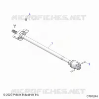 ANTRIEB, FRONT PROP SHAFT