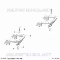 KAROSSERIE HINTEN RACK, HANDGRIPS