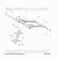 SUSPENSION, FRONT DREHMOMENTARM