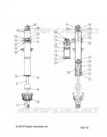 SUSPENSION, FRONT SHOCK INTERNALS