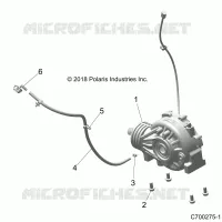 DRIVE TRAIN, FRONT GEARCASE MOUNTING