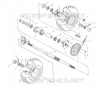 HECKANTRIEB ASSEMBLY