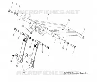 FRONT Drehmomentarm