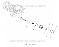 ANTRIEB, MAIN GETRIEBEGEHÄUSE OUTPUT SHAFT