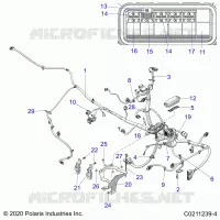 ELEKTRIC, MAIN WIRE HARNESS