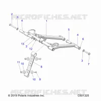 SUSPENSION, FRONT DREHMOMENTARM