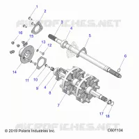 DRIVE TRAIN, JACKSHAFT AND ANTRIEBSWELLE