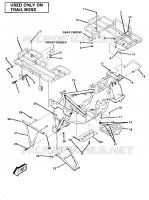 FRAME ASSEMBLY WITH RACKS-TRAIL BOSS (4910981098004A)