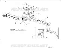 VORDERBREMSE BRAKE LEVER AND MASTER CYLINDER