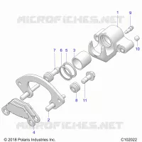 HINTERBREMSE CALIPER