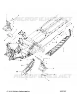 CHASSIS, CLUTCH GUARD AND FOOTRESTS