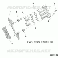 BRAKES, HINTERSATTELS