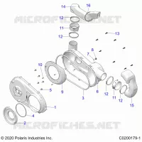 BODY, CLUTCH COVER