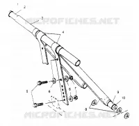 FRONT Drehmomentarm