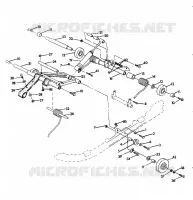 FRONT/HINTER Drehmomentarm Indy Lite/Star Lite (4921332133015A)