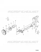 ENGINE, FUEL CAMSHAFT AND GOUVERNEUR SHAFT