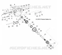 ANTRIEB, MAIN GETRIEBEGEHÄUSE INTERNALS 2