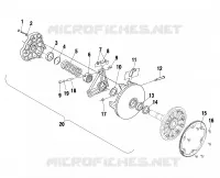 Antriebskupplung (ELECTRIC START MODELS)