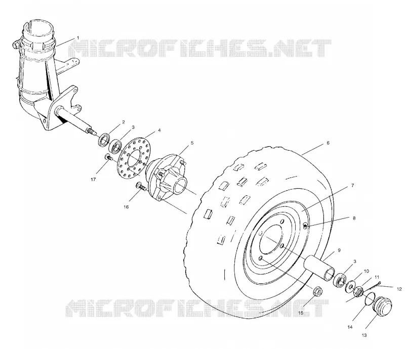 VORDERRAD ASSEMBLY