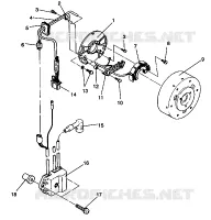 MAGNETO ASSEMBLY CLASSIC E942865 AND   CLASSIC TOURING E942875 (49274027400048)