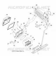 MOTOR, LUFTEINLASS SYSTEM