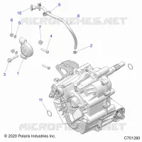 ANTRIEB, MAIN GEARCASE MOUNTING