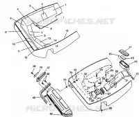 NOSEPAN ASSEMBLY XLT E940767,  XLT SP E940667    XLT SKS E940567 (49274227420004)