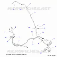 KRAFTSTOFFSYSTEM, FUEL LINES, EVAP