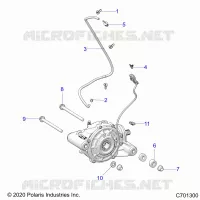 ANTRIEB, FRONT GEARCASE MOUNTING