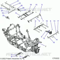 CHASSIS, MAIN RAHMEN