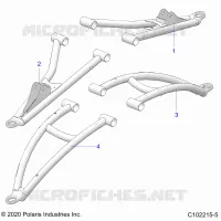 FRONT SUSPENSION A-ARMS