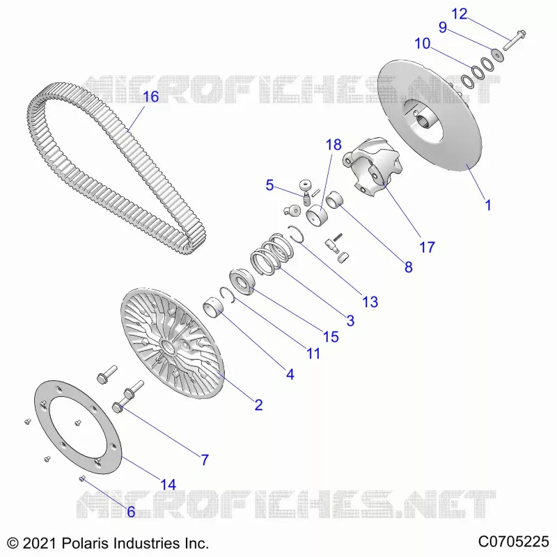 ANTRIEB, SECONDARY CLUTCH