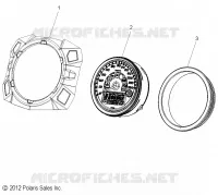 TACHOMETER ASM.