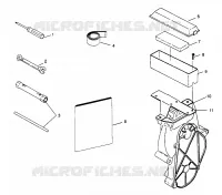 TOOL KIT 500 0972764,  EUROPEAN 500 E972764,  500 SKS 0972564, EUROPEAN 500 (4938393839C013)