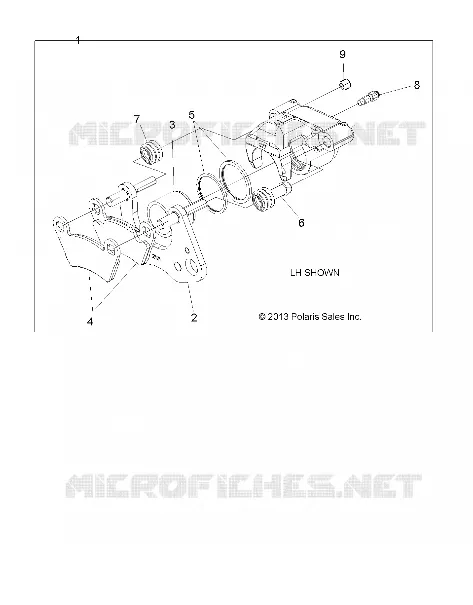 BRAKES, BREMSZANGE VORNE