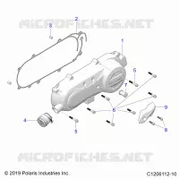 ANTRIEB, CLUTCH COVER AND DUCTING