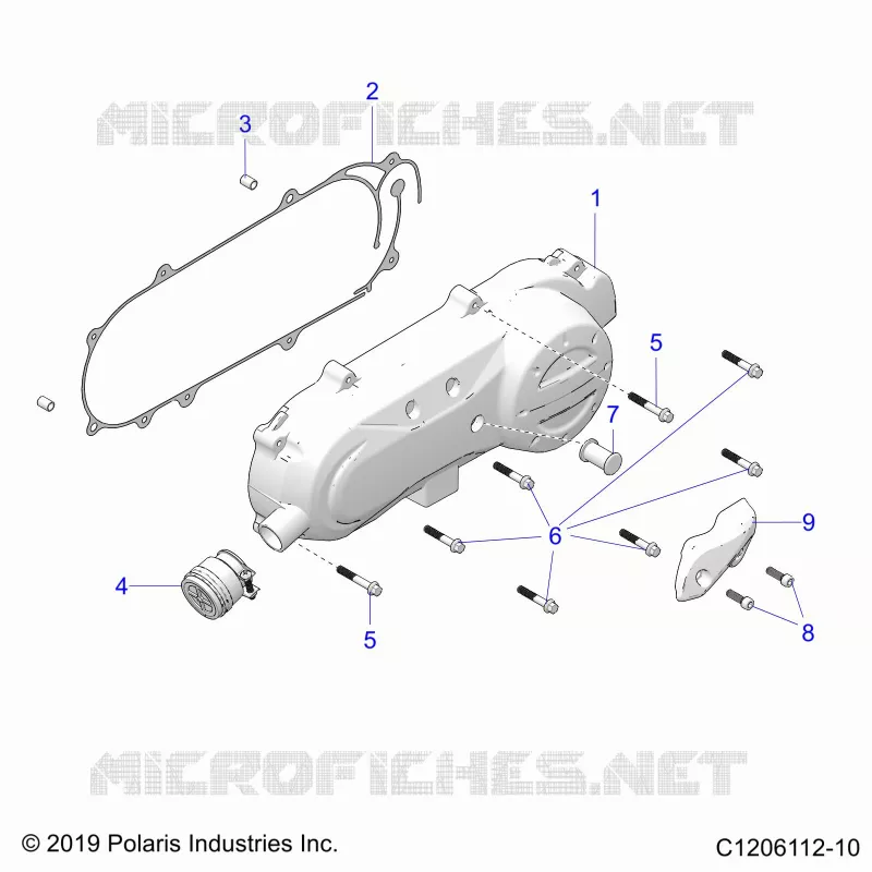 ANTRIEB, CLUTCH COVER AND DUCTING