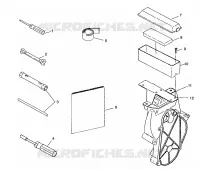 TOOL KIT 500 INDY 0982764(A)(B) AND EUROPEAN 500 INDY E982764A (4942104210D002)