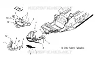 NOSEPAN AND FRONT BUMPER