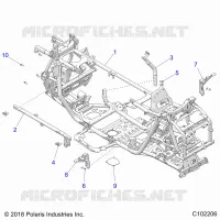 CHASSIS, MAIN RAHMEN