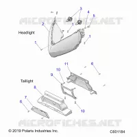 ELEKTRIC, HEADLIGHT AND TAILLIGHT