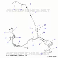 KRAFTSTOFFSYSTEMS, LINES, EVAP