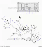 ELEKTRIC, WIRE HARNESSES, CHASSIS