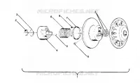 angetriebene Kupplungs Star Trak (4912731273007A)