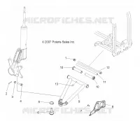 SUSPENSION, A-ARM and STREBE MOUNTING