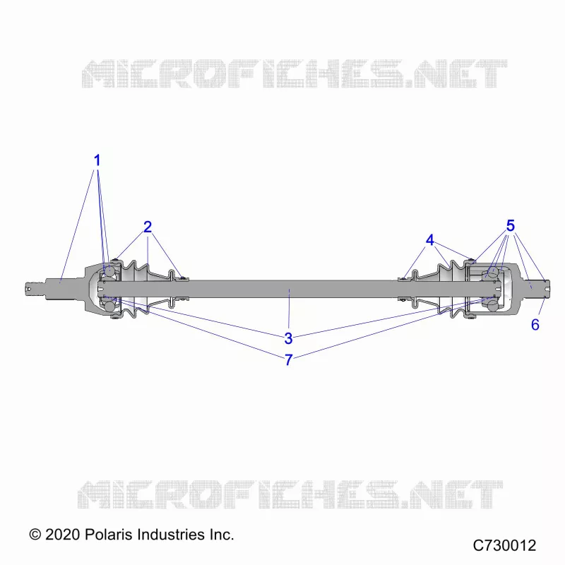 ANTRIEB, FRONT HALF SHAFT