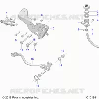 BRAKES, BRAKE PEDAL AND MASTER CYLINDER