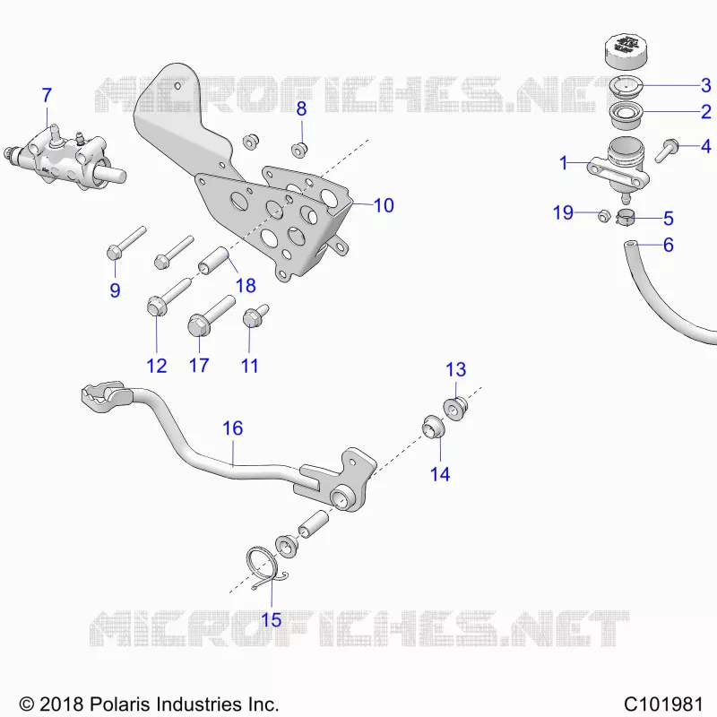 BRAKES, BRAKE PEDAL AND MASTER CYLINDER