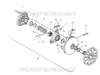 Antriebskupplung ASSEMBLY Storm 0950782, Storm SKS 0950582,  Euro Storm E950782 (4929012901C001)